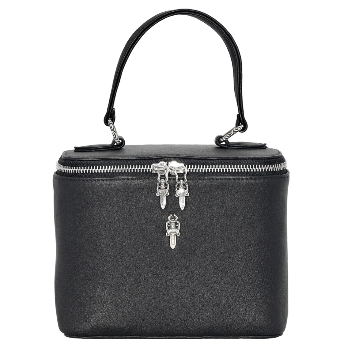 CHROME HEARTS 크롬하츠 대거 블랙 베니티 백 (Daggers Black Vanity Bag) 또는 슈가백