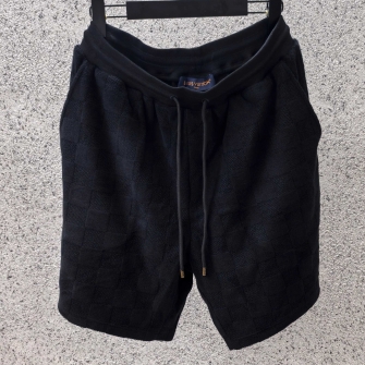 LOUIS VUITTON 루이비통 다미에 프렌치 테리 코튼 블렌드 쇼츠 (Damier French Terry Shorts)