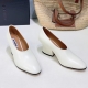 Jil Sander 질샌더 블록 힐 라운드 토 펌프스 (Jil Sander Block Heel Round Toe Pumps)