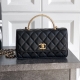 CHANEL 샤넬 클래식 탑핸들 체인 플랩백 AS6255