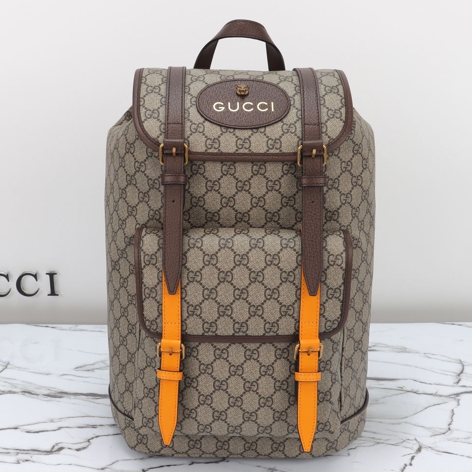 GUCCI 구찌 수프림 네오 빈티지 GG 백팩 #473869