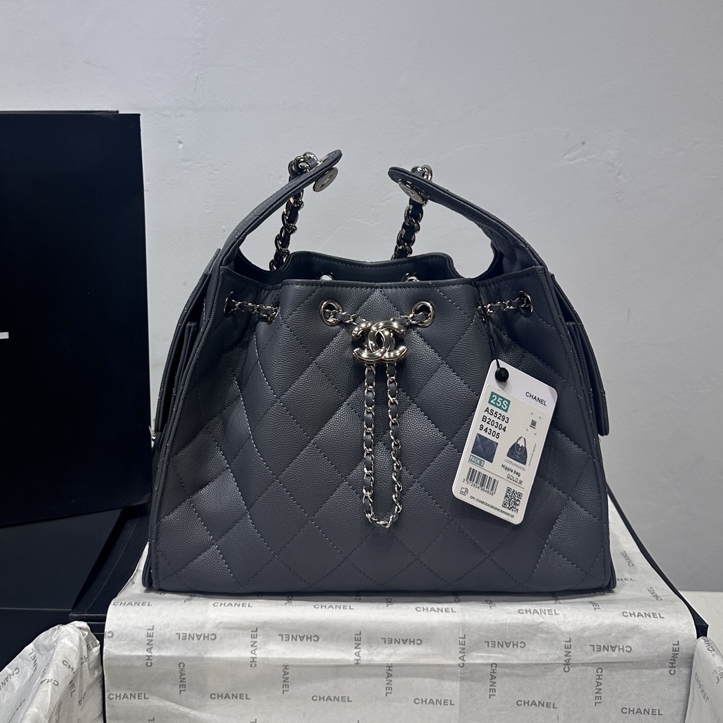 CHANEL 샤넬 25백 스몰 그레인드 카프스킨 (4칼러) #AS5293