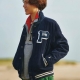 Ralph Lauren 폴로 랄프 로렌 코듀로이 레터맨 바시티 자켓 에비에이터 네이비 #179682