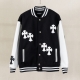 CHROME HEARTS 크롬하츠 크로스 패치 바시티 자켓  #18410817