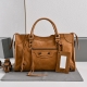 BALENCIAGA 발렌시아가 Lecity르시티 스웨이드 노루가죽 M 핸드백 (4칼러) 823058