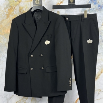Dolce & Gabbana 돌체앤가바나 로고 아플리케 블레이저